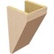 Ekena Millwork 8"W x 8"D x 16"H Wide Concord Rough Cedar Woodgrain TimberThane Corbel, Primed Tan CORUR08X08X16CONRCPR - alternate 4